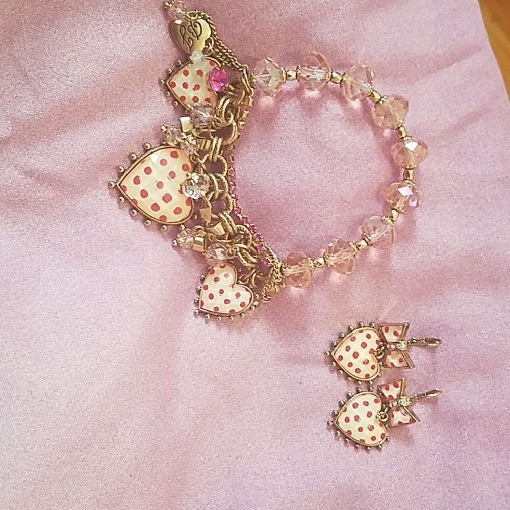 Betsey Johnson jewelry set